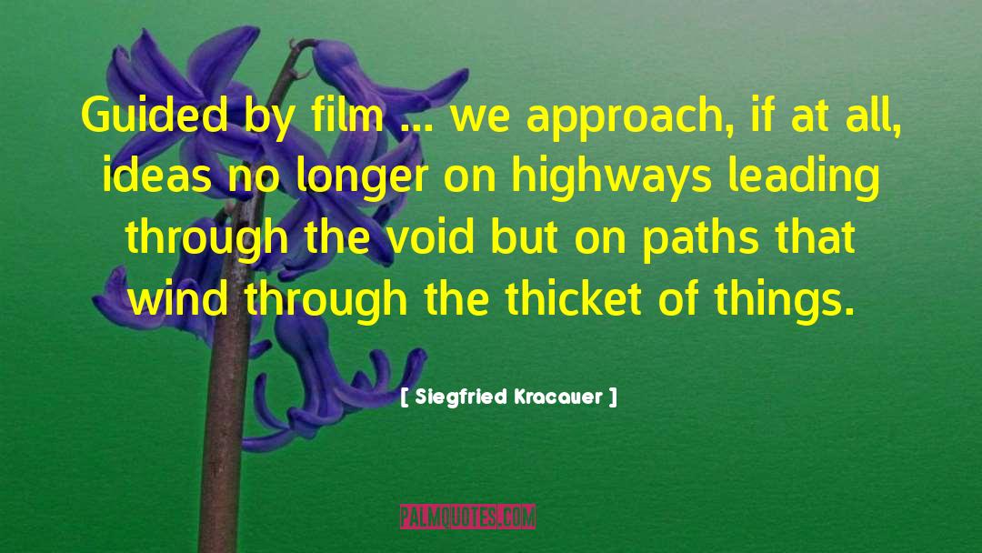 Film Score quotes by Siegfried Kracauer