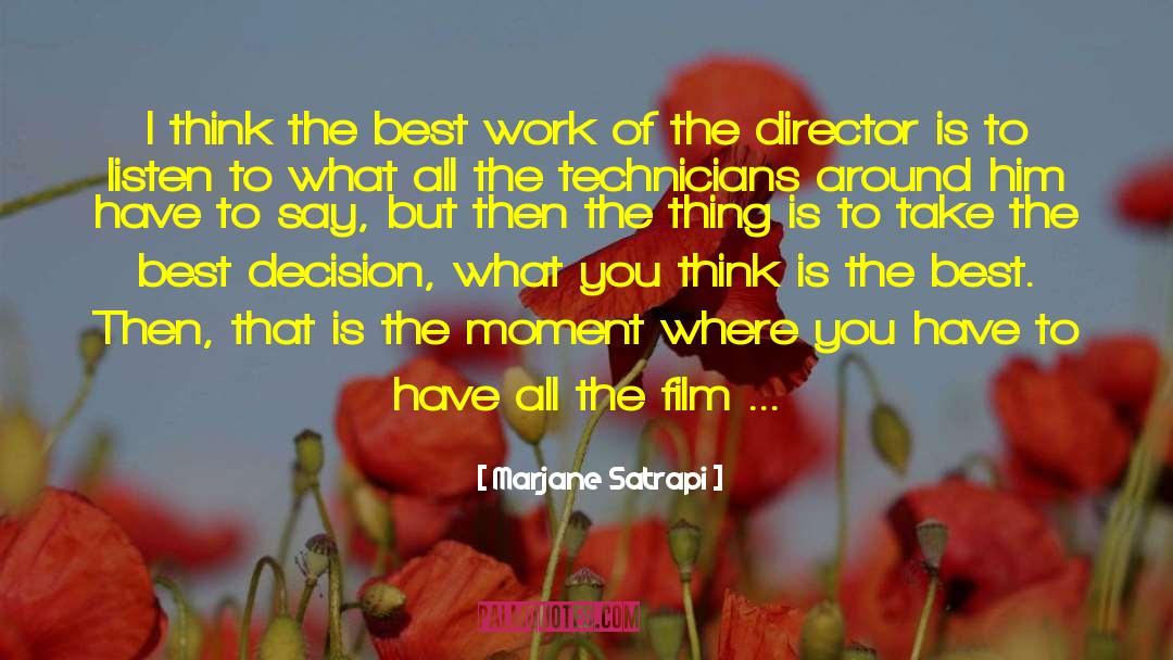 Film Script quotes by Marjane Satrapi