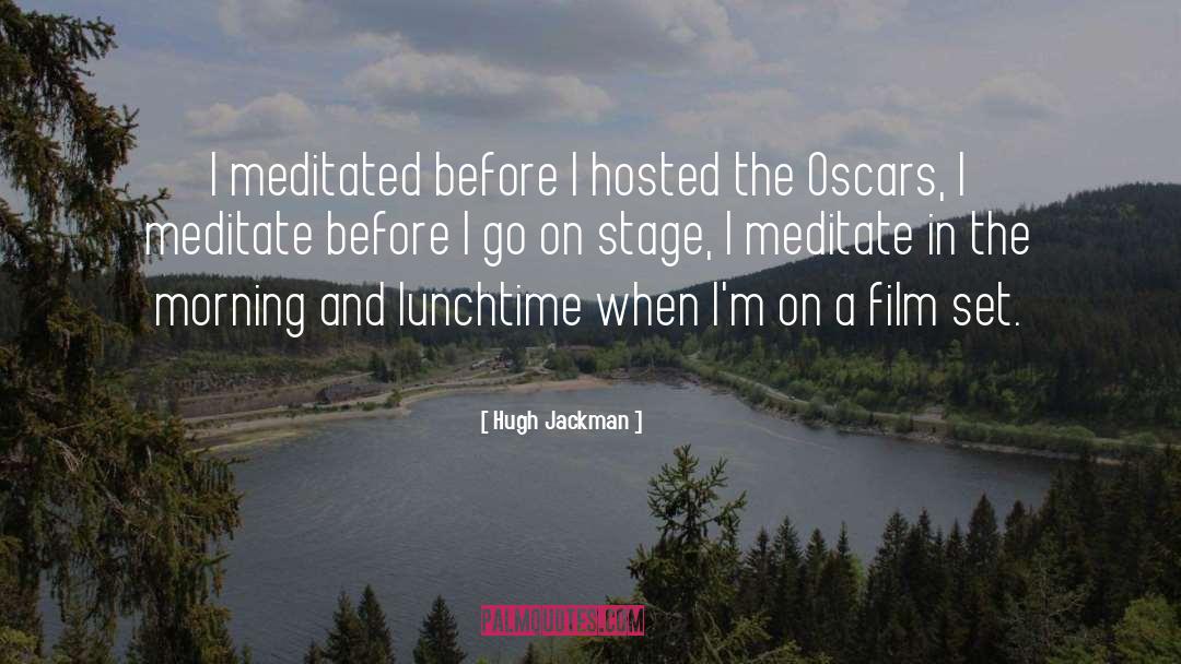 Film Set quotes by Hugh Jackman