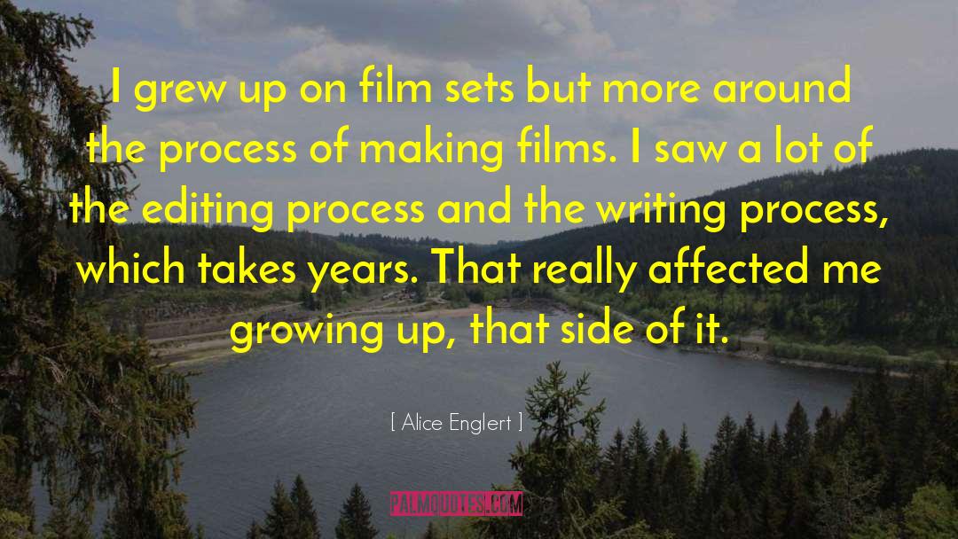 Film Set quotes by Alice Englert