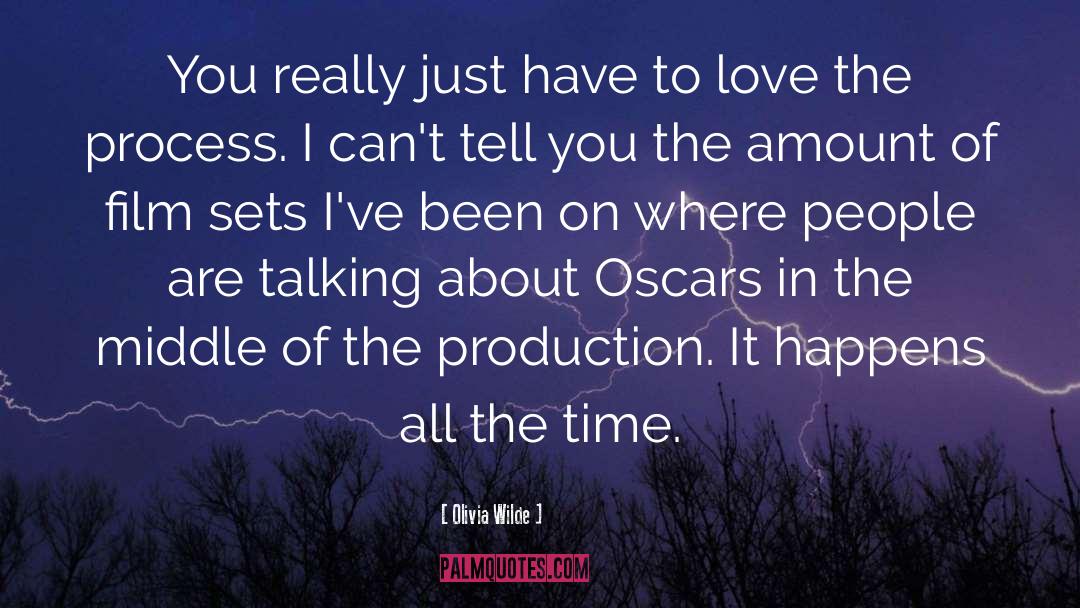 Film Set quotes by Olivia Wilde
