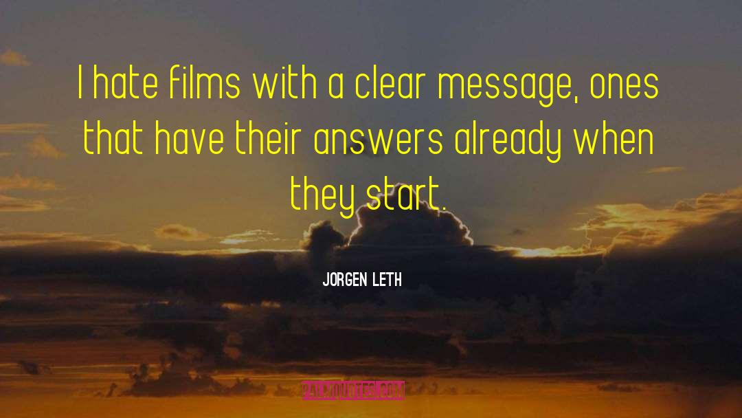 Film Star quotes by Jorgen Leth