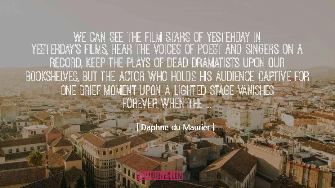 Film Stars quotes by Daphne Du Maurier