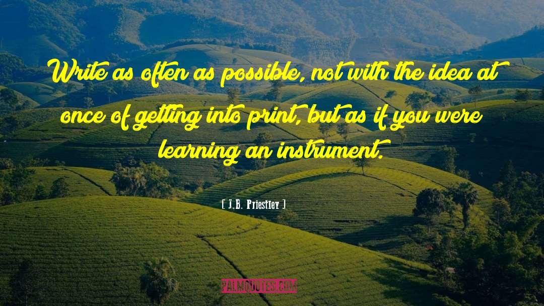Film Writing quotes by J.B. Priestley