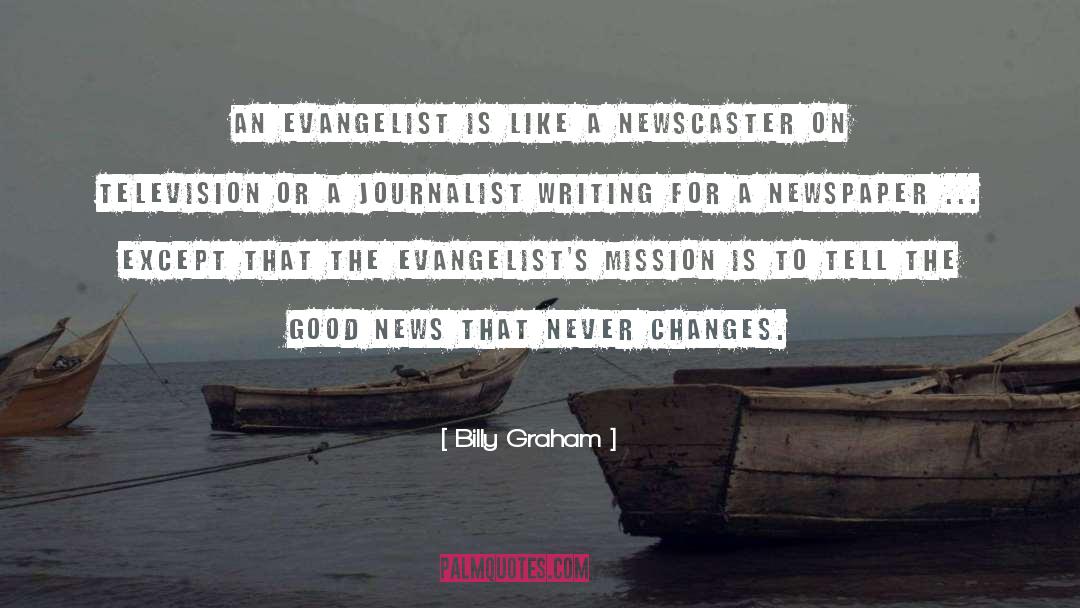 Film Writing quotes by Billy Graham