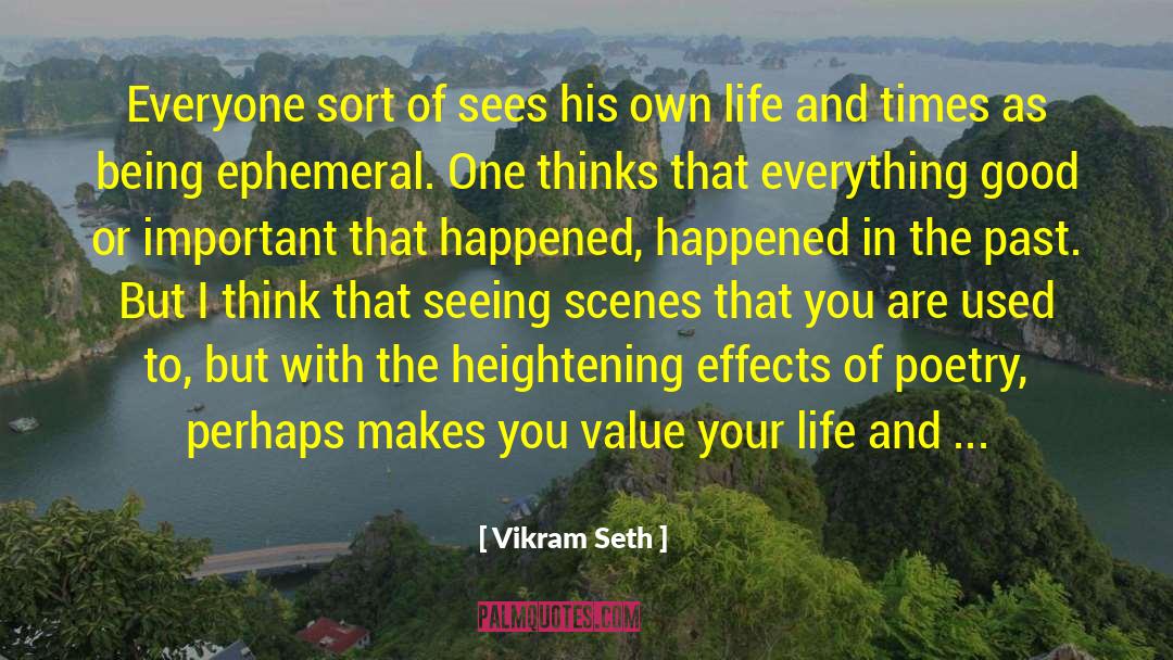 Filming Scenes quotes by Vikram Seth