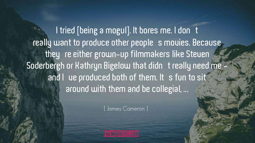 Filmmakers quotes by James Cameron