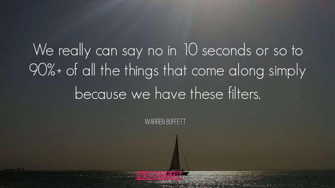 Filters quotes by Warren Buffett