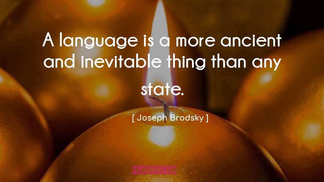 Filthy Language quotes by Joseph Brodsky