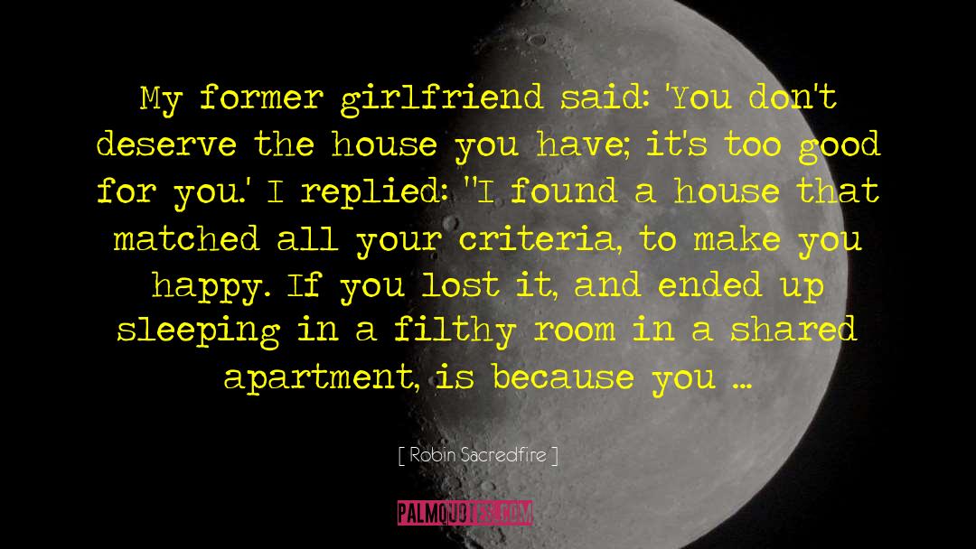 Filthy Room quotes by Robin Sacredfire