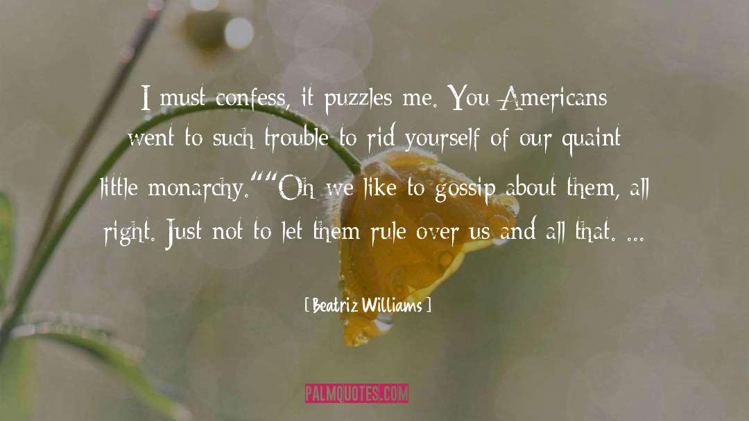 Fimberg And Williams quotes by Beatriz Williams