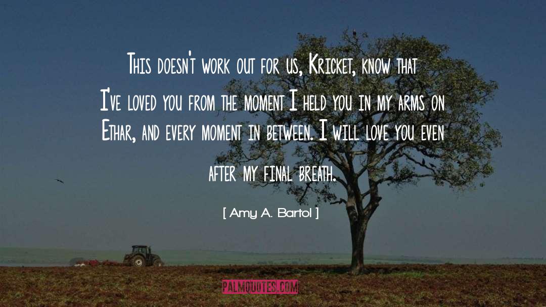 Final Breath quotes by Amy A. Bartol