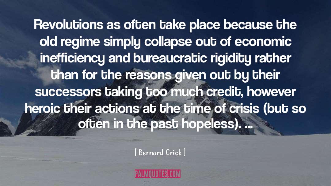 Final Crisis quotes by Bernard Crick