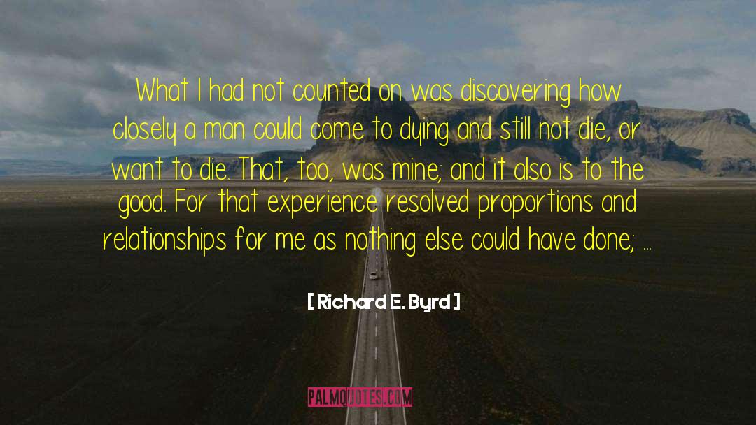 Final Departure quotes by Richard E. Byrd