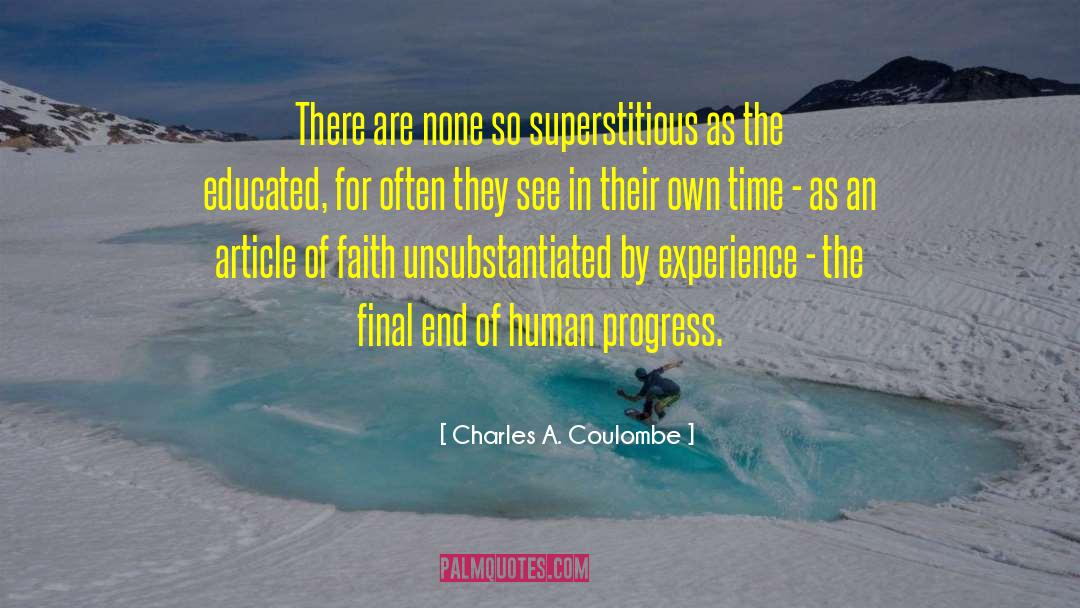 Final Judgment quotes by Charles A. Coulombe