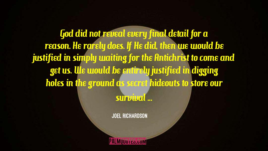 Final Notations quotes by Joel Richardson