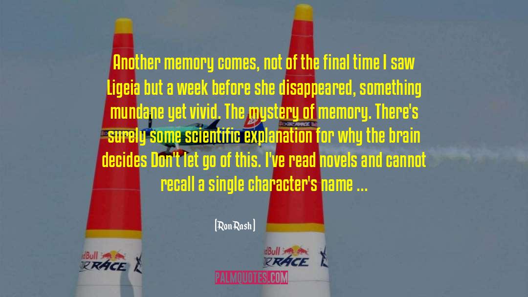 Final Resting quotes by Ron Rash