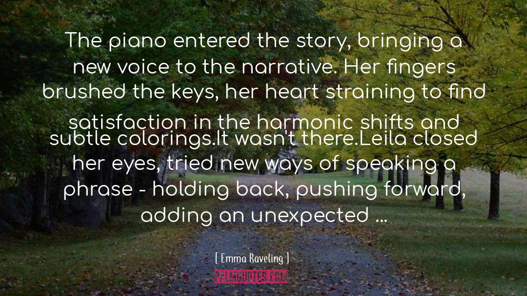 Finale quotes by Emma Raveling