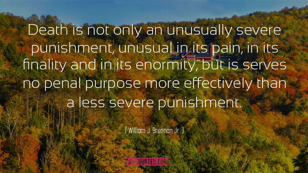 Finality quotes by William J. Brennan Jr.