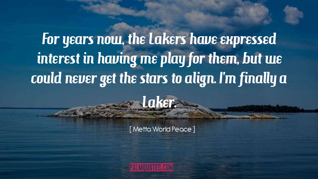 Finally Found Peace quotes by Metta World Peace