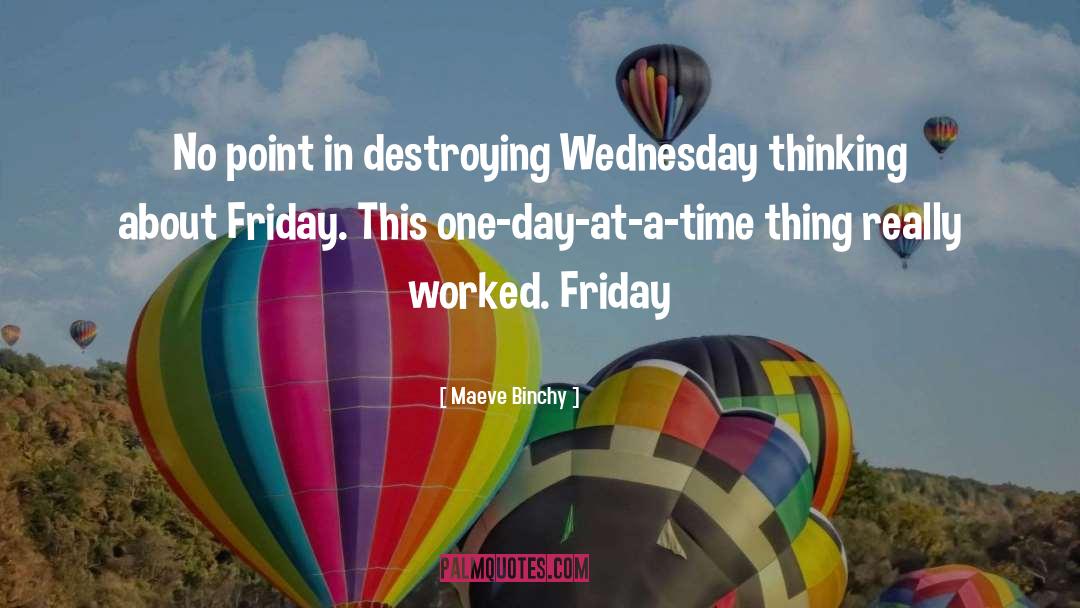 Finally Friday Clip Art quotes by Maeve Binchy