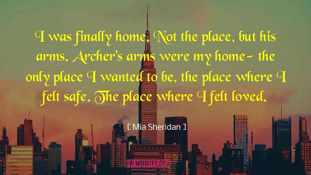 Finally Home quotes by Mia Sheridan