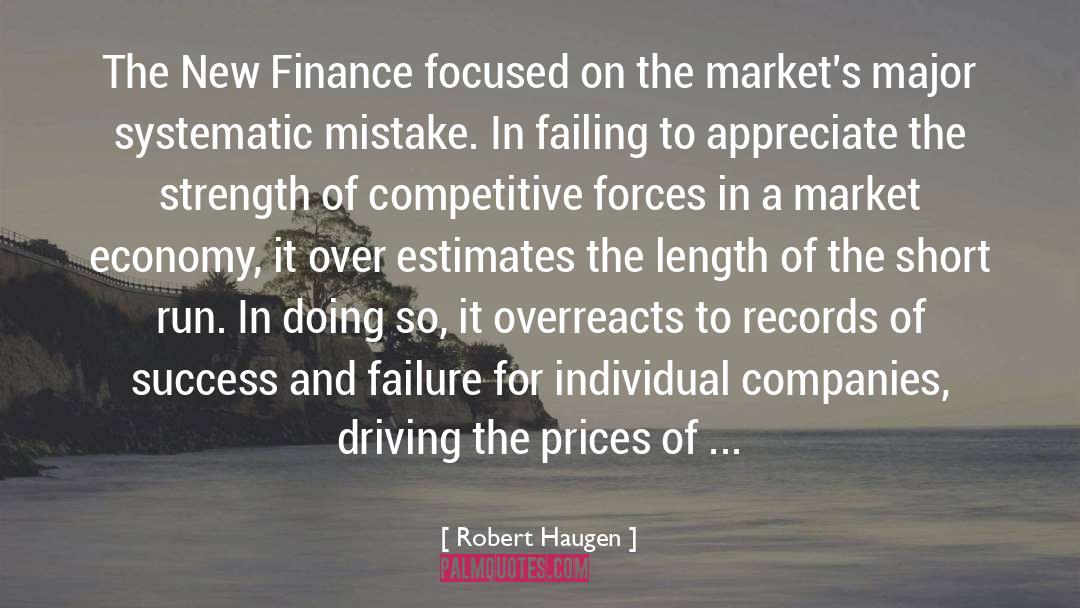 Finance Market quotes by Robert Haugen
