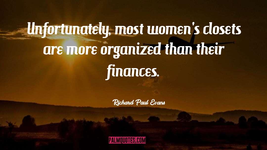 Finances quotes by Richard Paul Evans