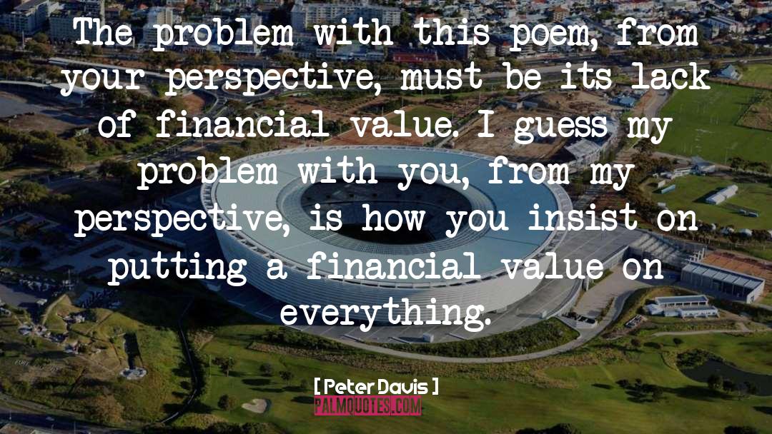 Finances quotes by Peter Davis