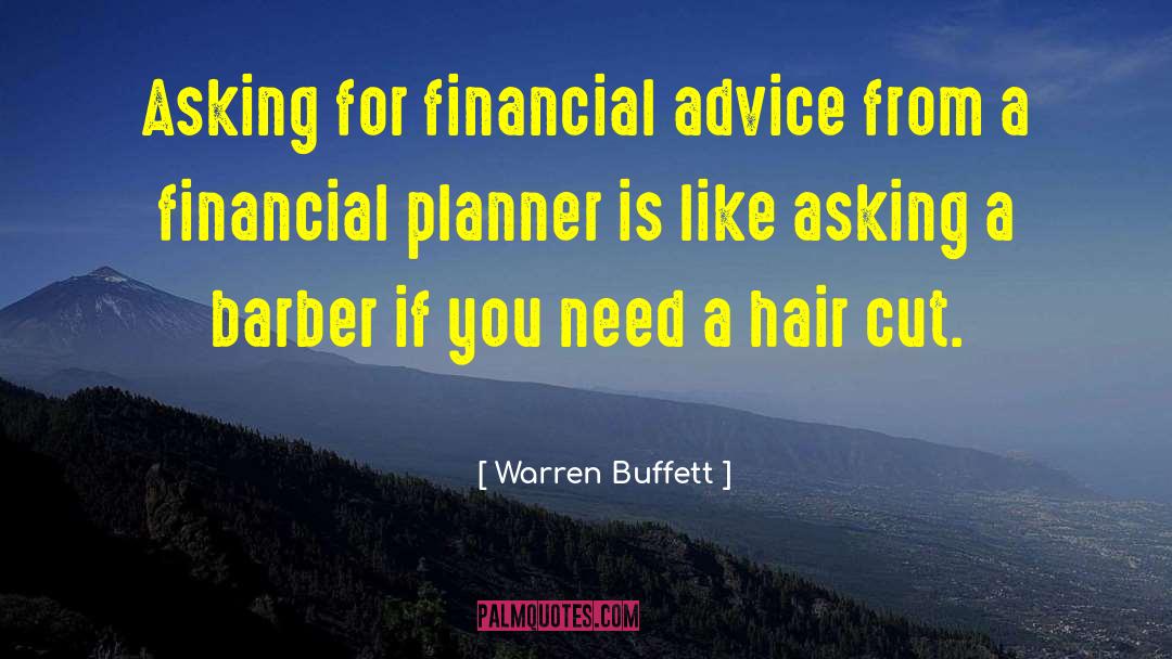 Financial Advice quotes by Warren Buffett