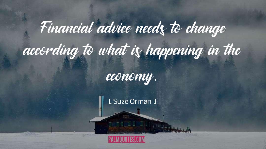 Financial Advice quotes by Suze Orman
