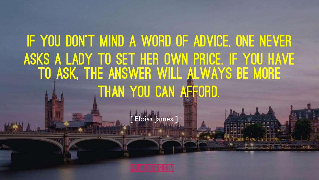 Financial Advice quotes by Eloisa James