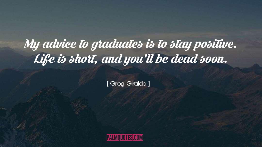 Financial Advice quotes by Greg Giraldo