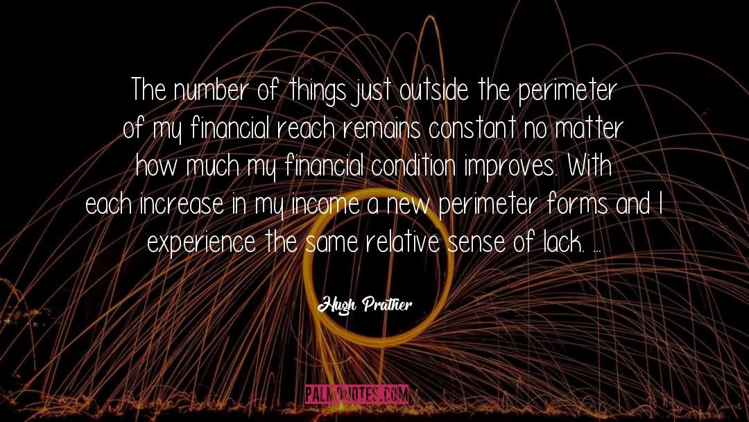 Financial Advisor quotes by Hugh Prather