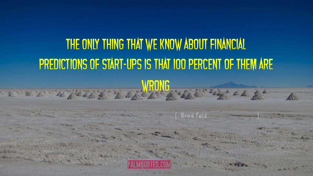 Financial Assets quotes by Brad Feld