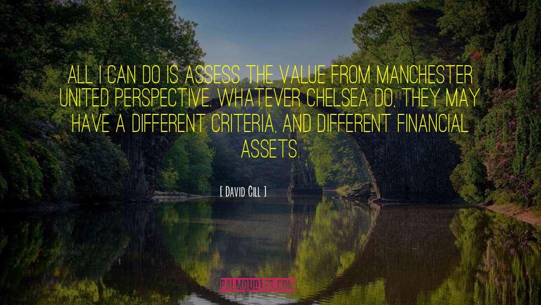 Financial Assets quotes by David Gill