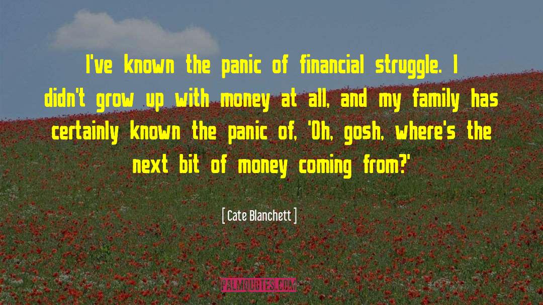 Financial Dependence quotes by Cate Blanchett