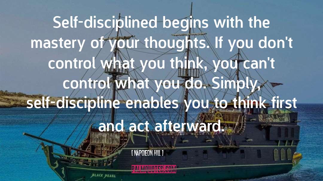 Financial Discipline quotes by Napoleon Hill