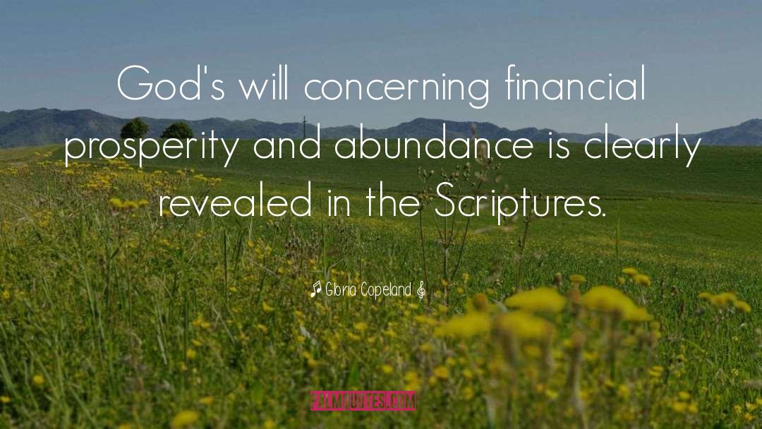 Financial District quotes by Gloria Copeland
