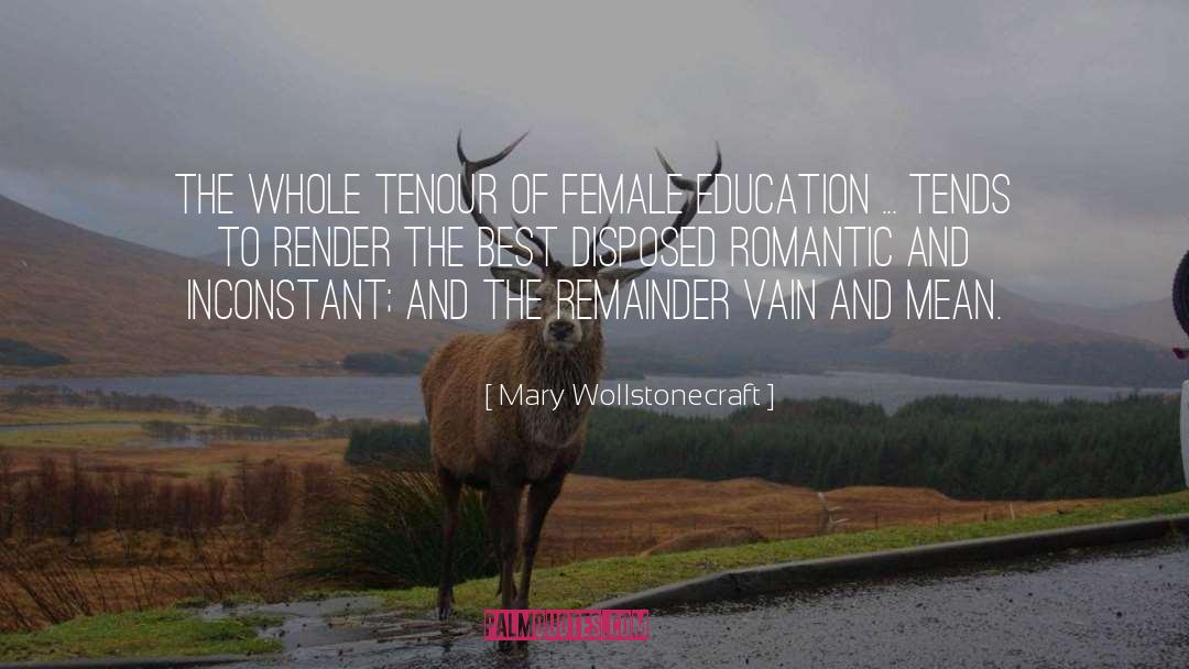 Financial Education quotes by Mary Wollstonecraft