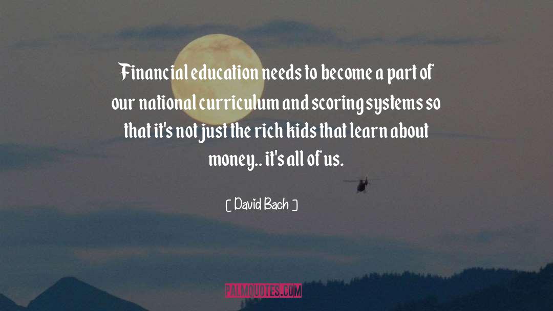 Financial Education quotes by David Bach