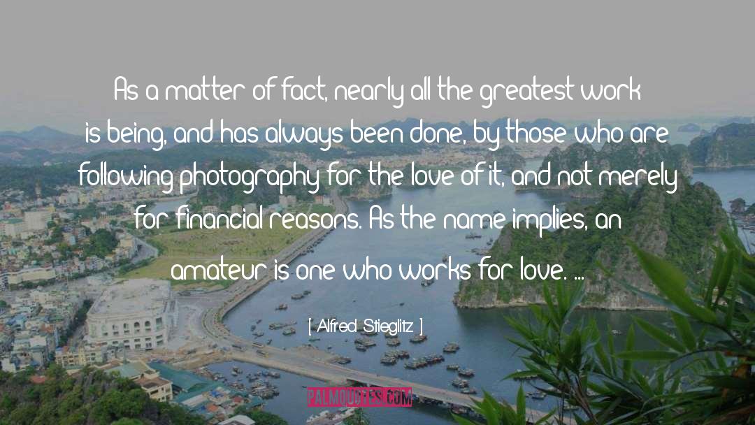Financial Goals quotes by Alfred Stieglitz