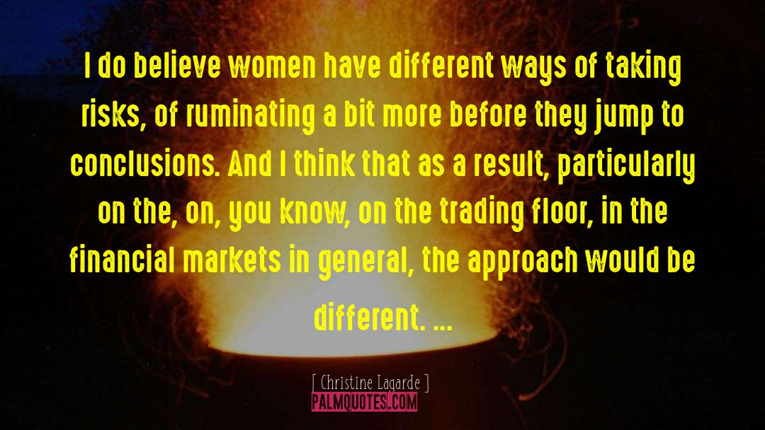 Financial Markets quotes by Christine Lagarde