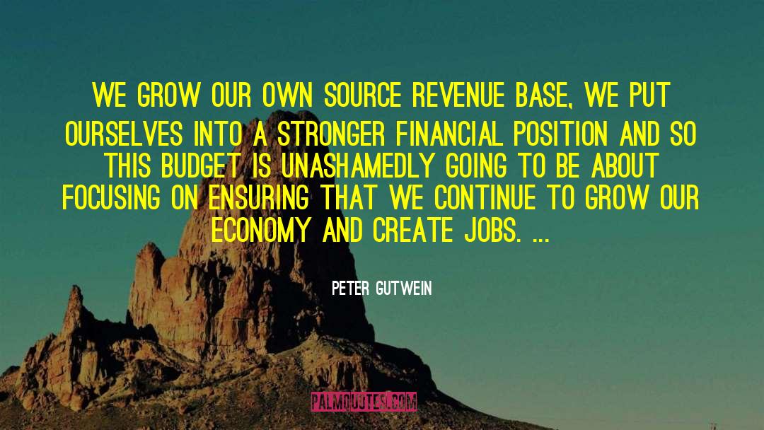 Financial Peace quotes by Peter Gutwein