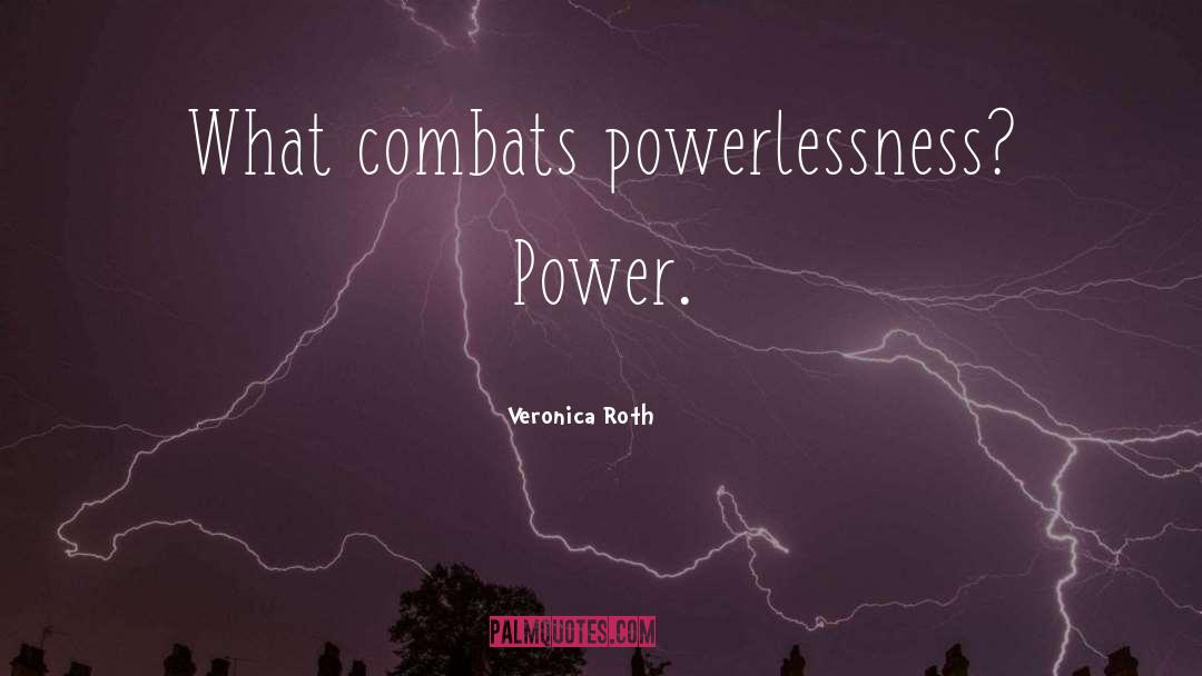 Financial Power quotes by Veronica Roth