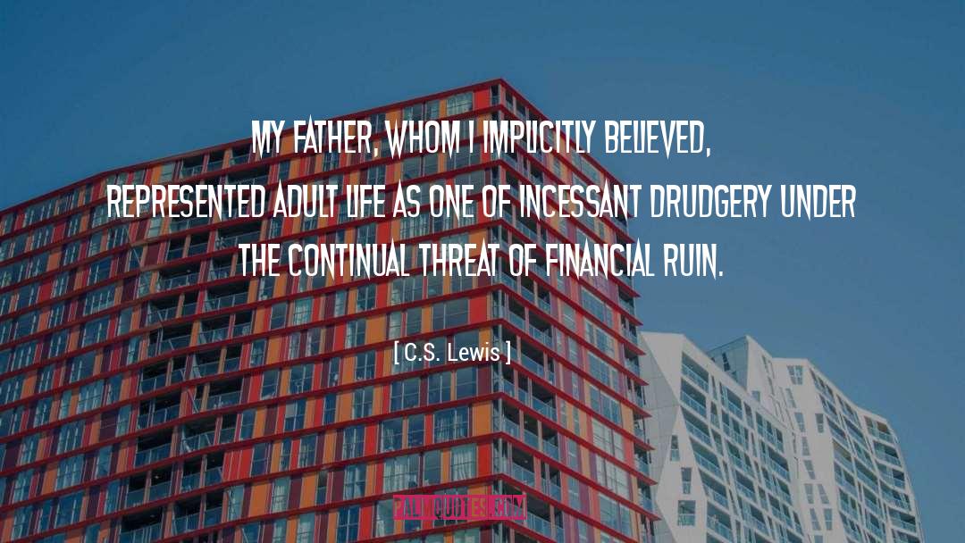 Financial quotes by C.S. Lewis