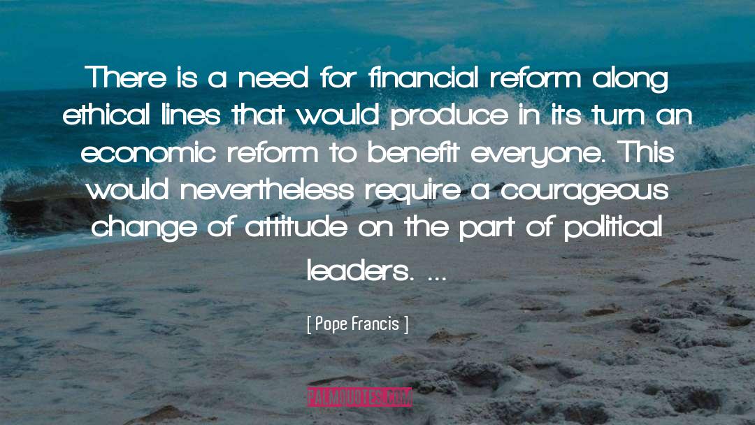 Financial Resources quotes by Pope Francis