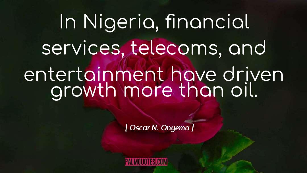 Financial Services quotes by Oscar N. Onyema