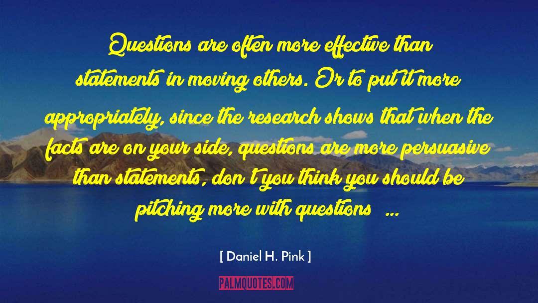 Financial Statements quotes by Daniel H. Pink