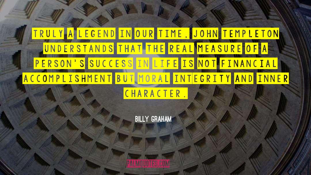 Financial Success quotes by Billy Graham